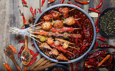 重慶正宗串串香底料的別樣吃法，真的太爽了！